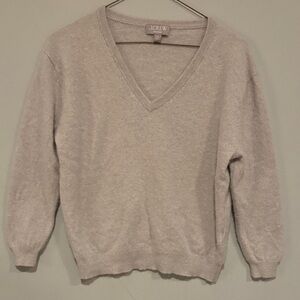 J. Crew Women's Cashmere V-Neck Sweater